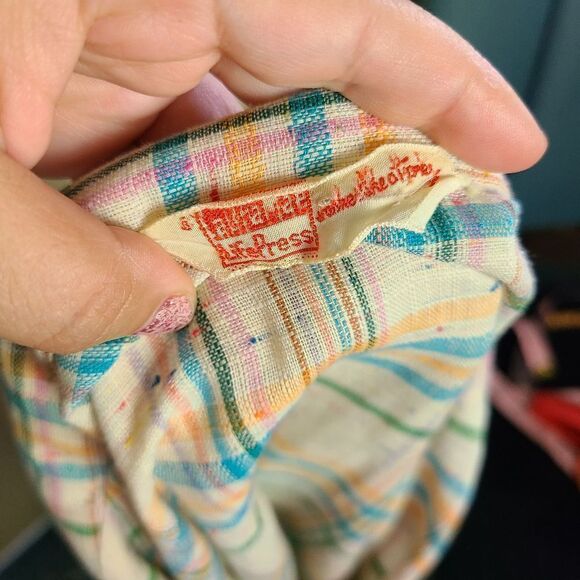 Vintage Laura Mae Life Press Sleeveless Top - Picture 8 of 8